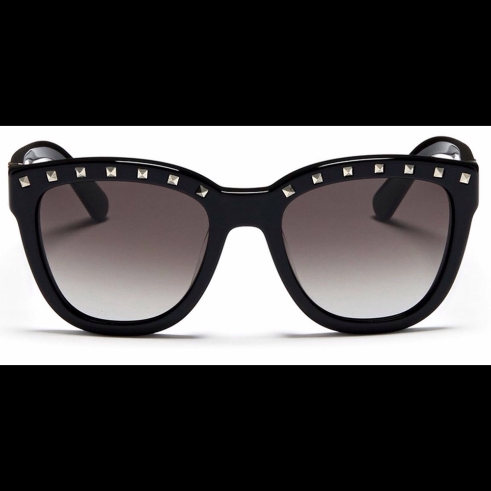 VALENTINO Rockstud Square-frame Sunglasses